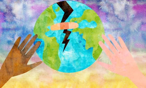 Don’t surrender. Don’t escape. Fix the world.
From the soon-to-be-released book “Wisdom to Fix the Earth”
By Tzvi Freeman